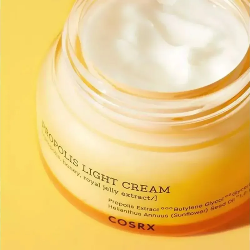 COSRX Full Fit Propolis Light Cream 65ml - Ενυδατική Κρέμα Προσώπου για Λάμψη & Ανάπλαση