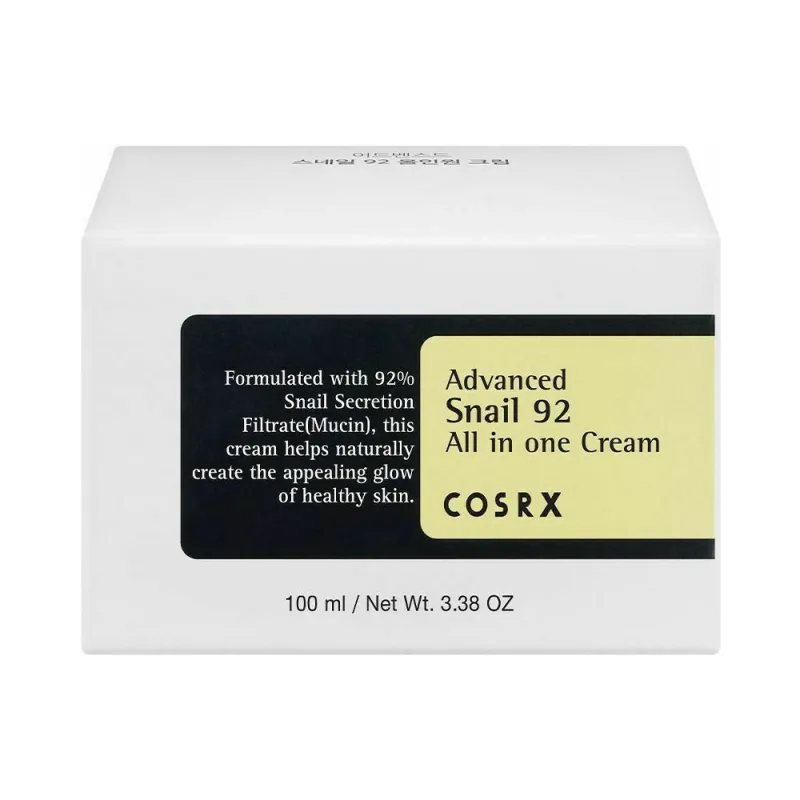 COSRX Advanced Snail 92 All in one Cream 100ml - Κρέμα Ανάπλασης με Βλέννα Σαλιγκαριού