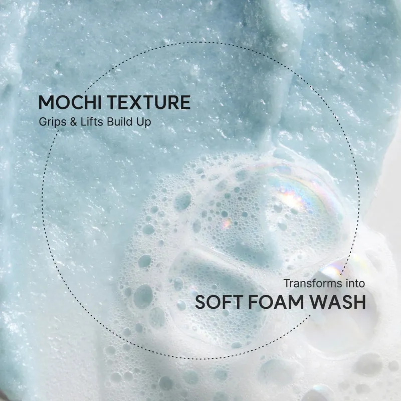 Arencia Blue Hyssop Rice Mochi Cleanser 120g – Καθαριστικό Προσώπου με Ρύζι για Λιπαρή, Ακνεϊκή & Συμφορημένη Επιδερμίδα