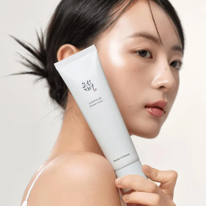 Beauty of Joseon Dynasty Cream 100ml (Tube) - Κρέμα Προσώπου Λάμψης με Ρύζι & Ginseng (Διπλάσιου Μεγέθους)