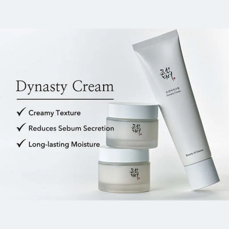 Beauty of Joseon Dynasty Cream 100ml (Tube) - Κρέμα Προσώπου Λάμψης με Ρύζι & Ginseng (Διπλάσιου Μεγέθους)