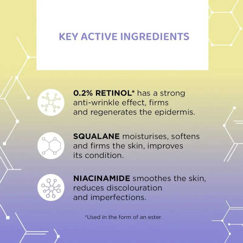 Eveline Serum Shot 0.2% Retinol | Αντιγηραντικό Serum Προσώπου με Ρετινόλη 30ml Eveline Serum Shot 0.2% Retinol | Αντιγηραντικό Serum Προσώπου με Ρετινόλη 30ml