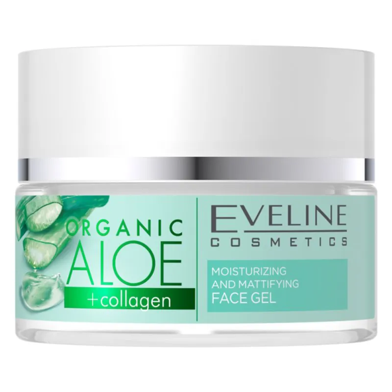 Eveline Organic Aloe Face Cream Gel 50ml (Ενυδατική) Eveline Organic Aloe Face Cream Gel 50ml (Ενυδατική)