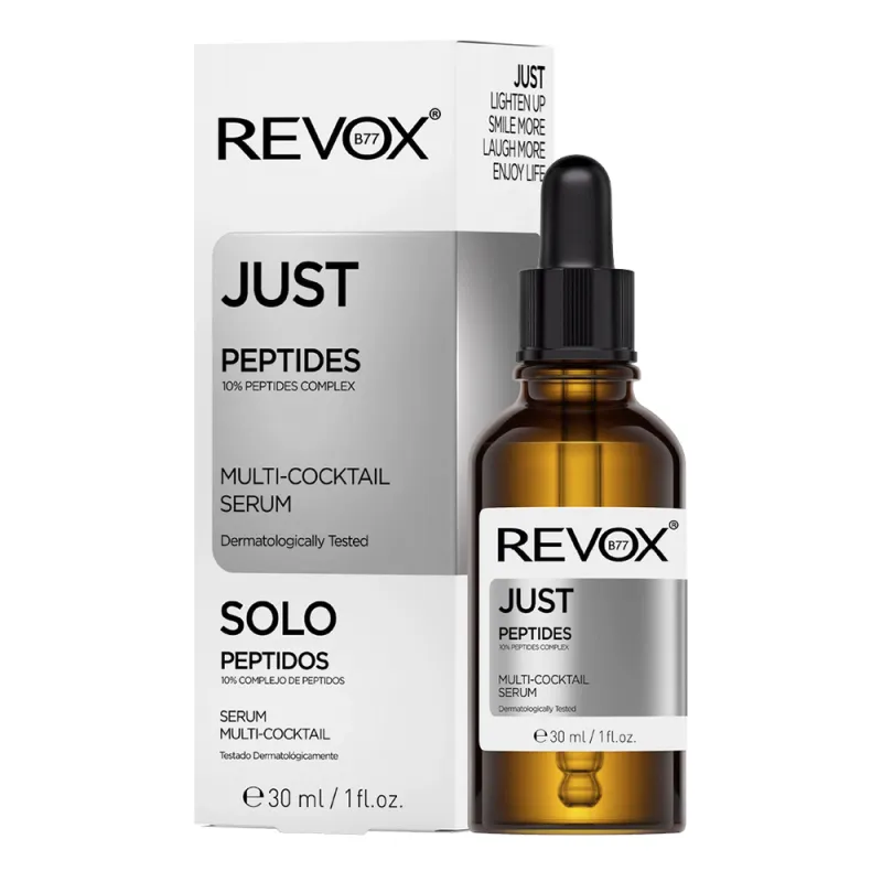 Revox Just Peptides 10% Multi-Coctail Serum | Αντιγηραντικός Ορός Για Το Πρόσωπο 30ml Revox Just Peptides 10% Multi-Coctail Serum | Αντιγηραντικός Ορός Για Το Πρόσωπο 30ml