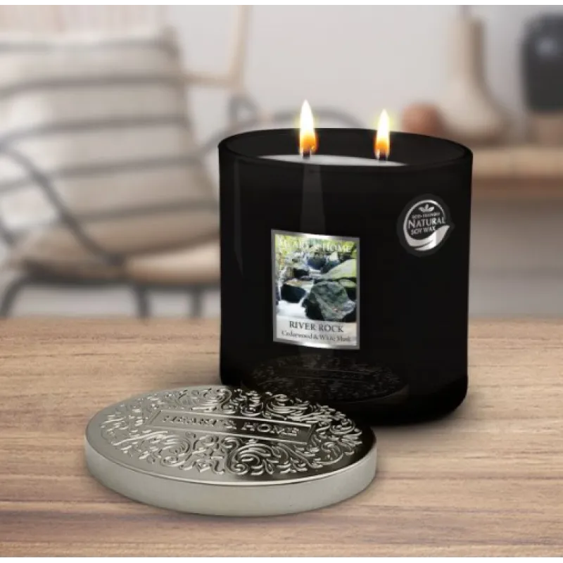 Heart and Home Αρωματικό Κερί με Διπλό Φυτίλι 40h 230gr #Ορμητικό Ποτάμι Heart and Home Αρωματικό Κερί με Διπλό Φυτίλι 40h 230gr #Ορμητικό Ποτάμι