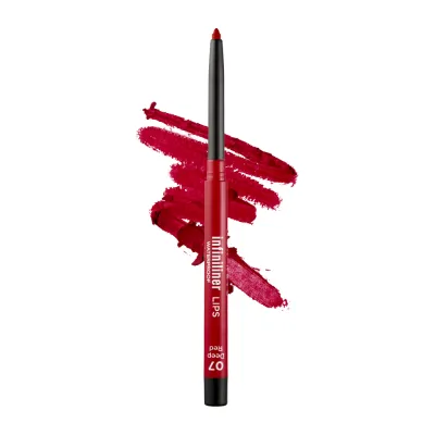 Mon Reve Infiniliner Gel Lip Pencil - Αδιάβροχο Μηχανικό Μολύβι Χειλιών 1.2gr – #07 Deep Red